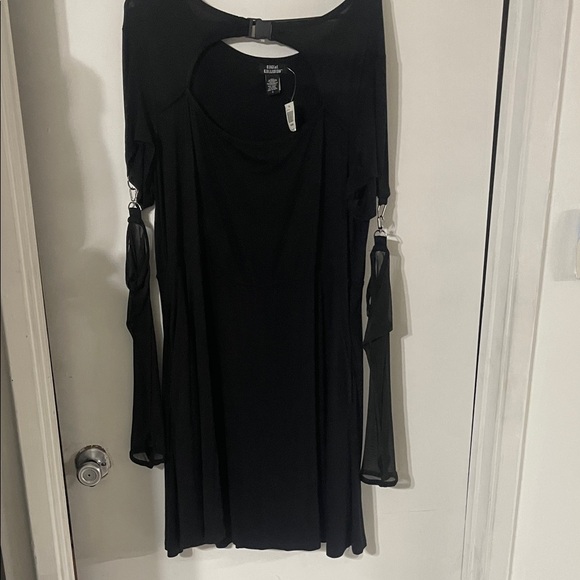 Social Collision Dresses & Skirts - NWT Social Collision black gothic long-sleeve dress.